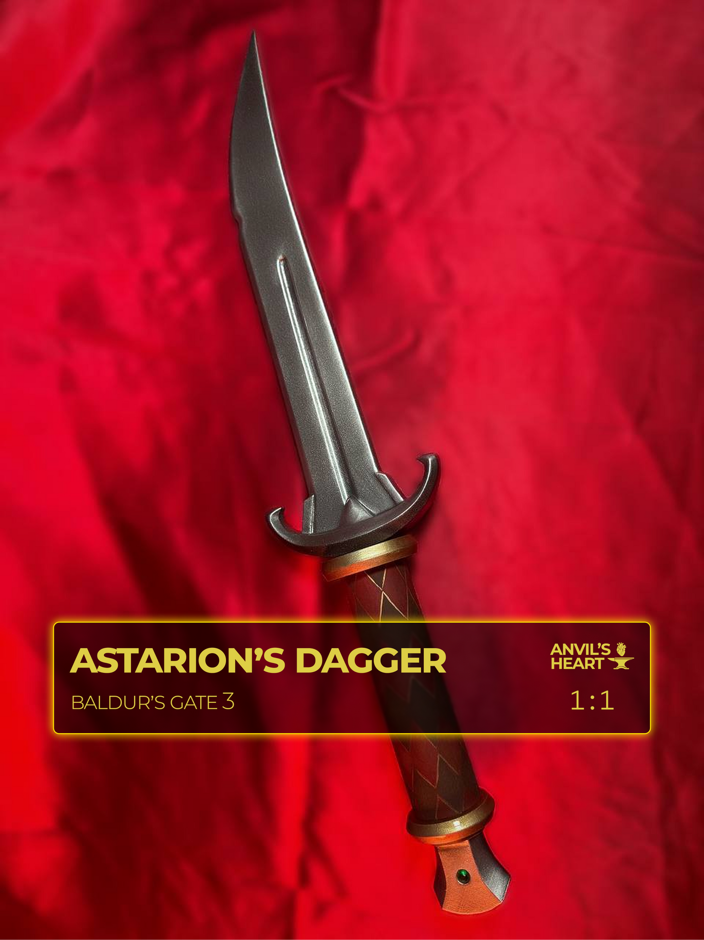 Astarion’s Dagger | Baldur’s Gate 3 | Handcrafted Prop