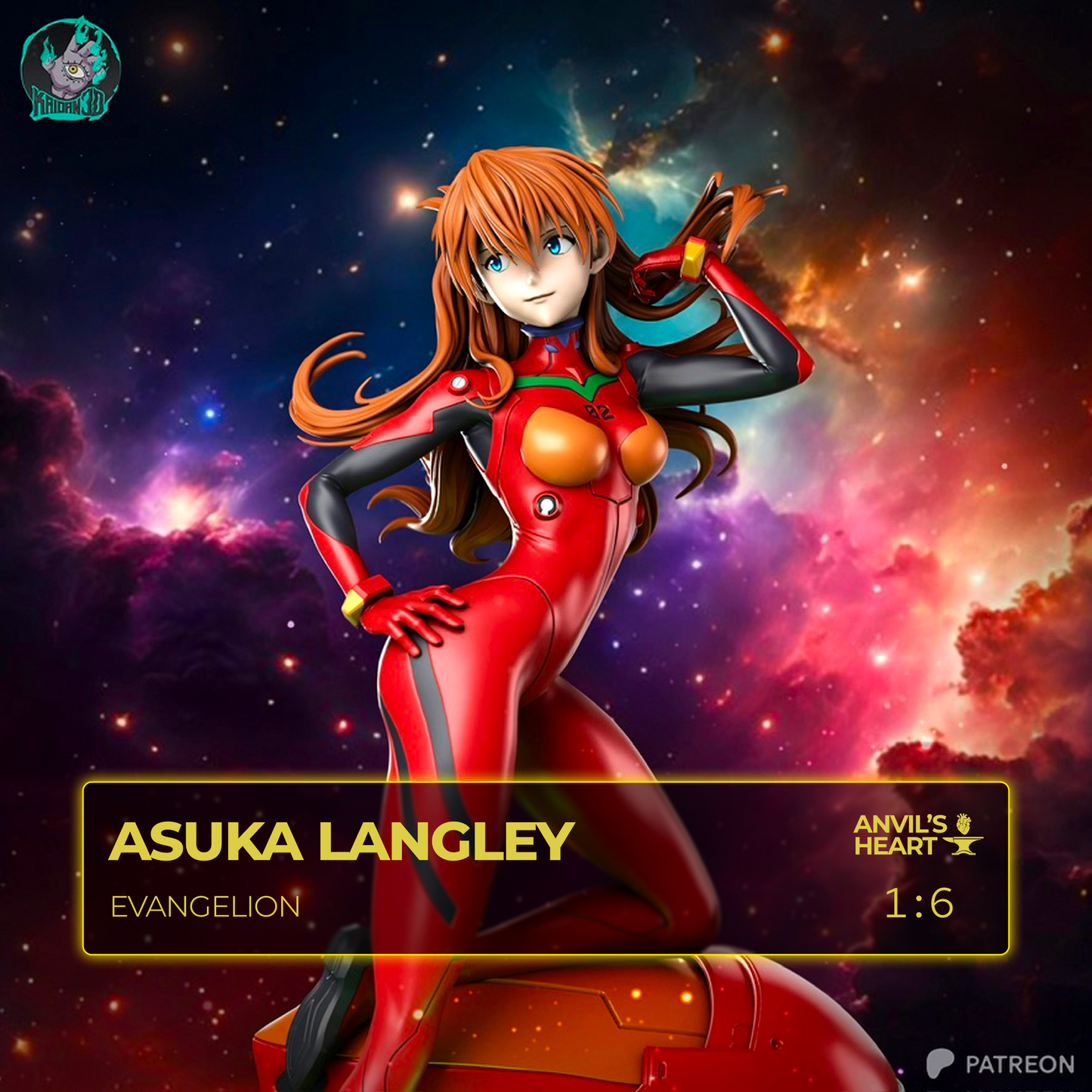 Asuka Langley | Evangelion | Handcrafted Figure