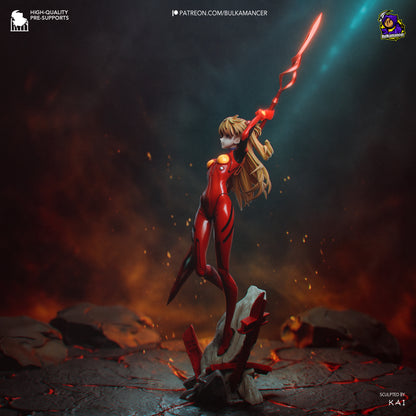 Asuka Langley | Evangelion | Handcrafted Figure