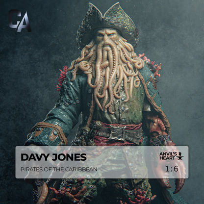 Davy Jones | Pirates of the Caribbean | Handcrafted Figure