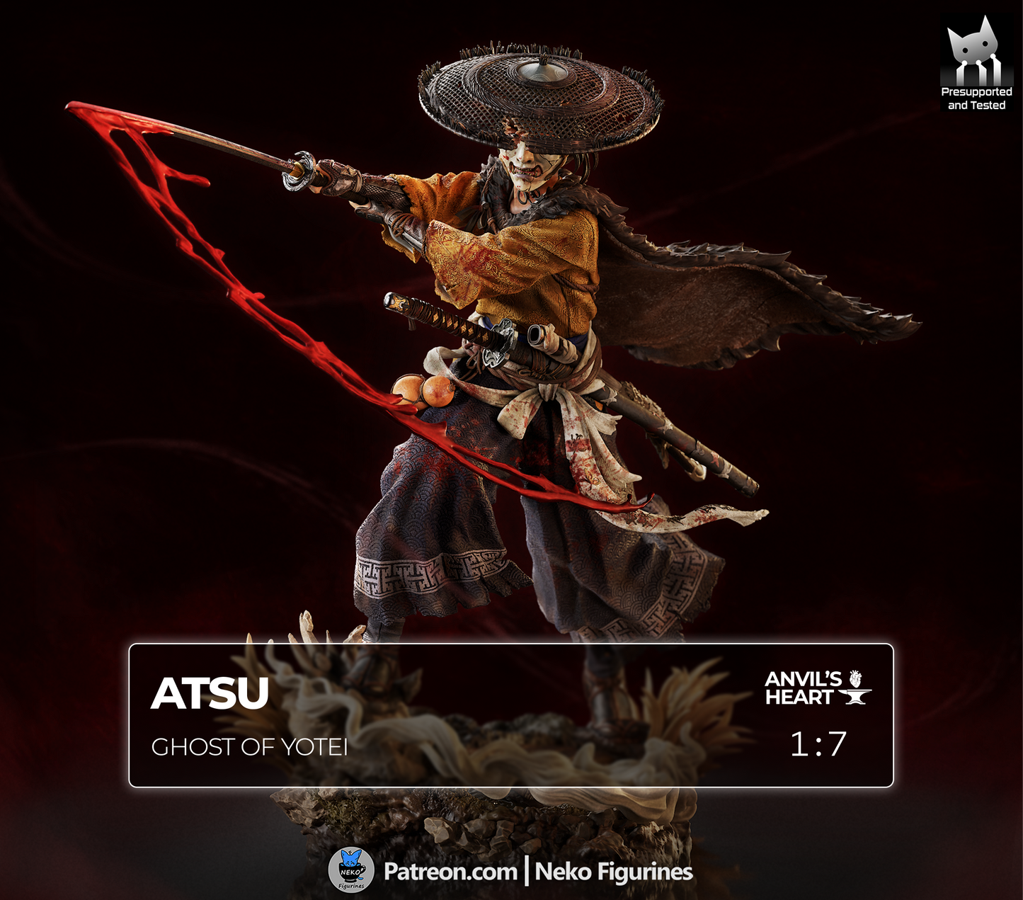 Atsu | Ghost of Yotei | Handcrafted Figure