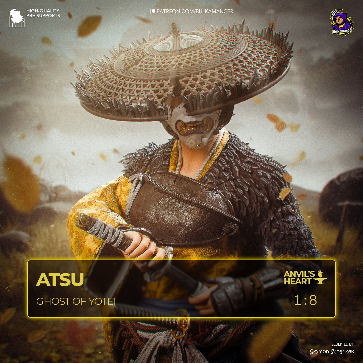 Atsu | Ghost of Yotei | Handcrafted Figure
