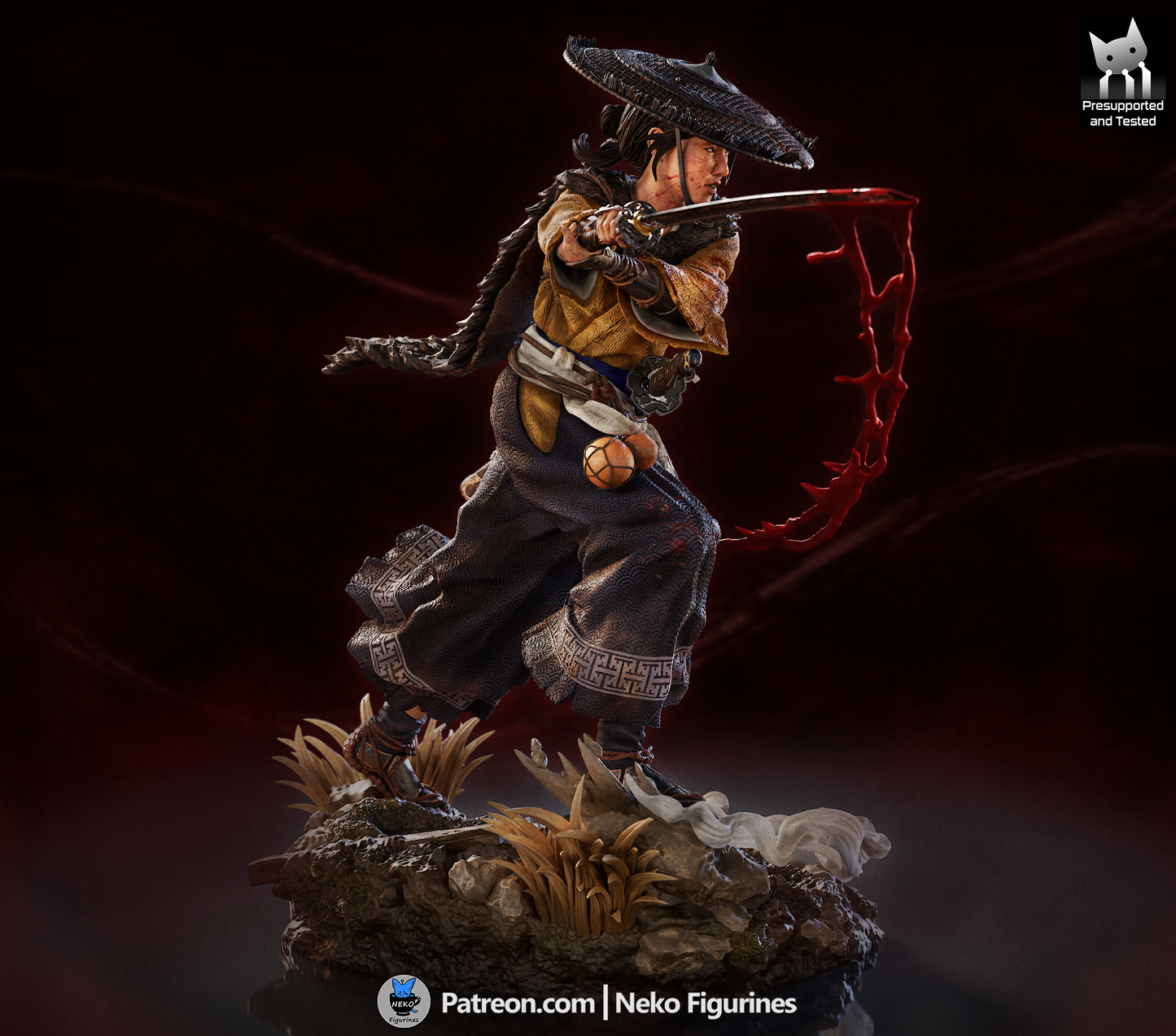 Atsu | Ghost of Yotei| Handcrafted Figure