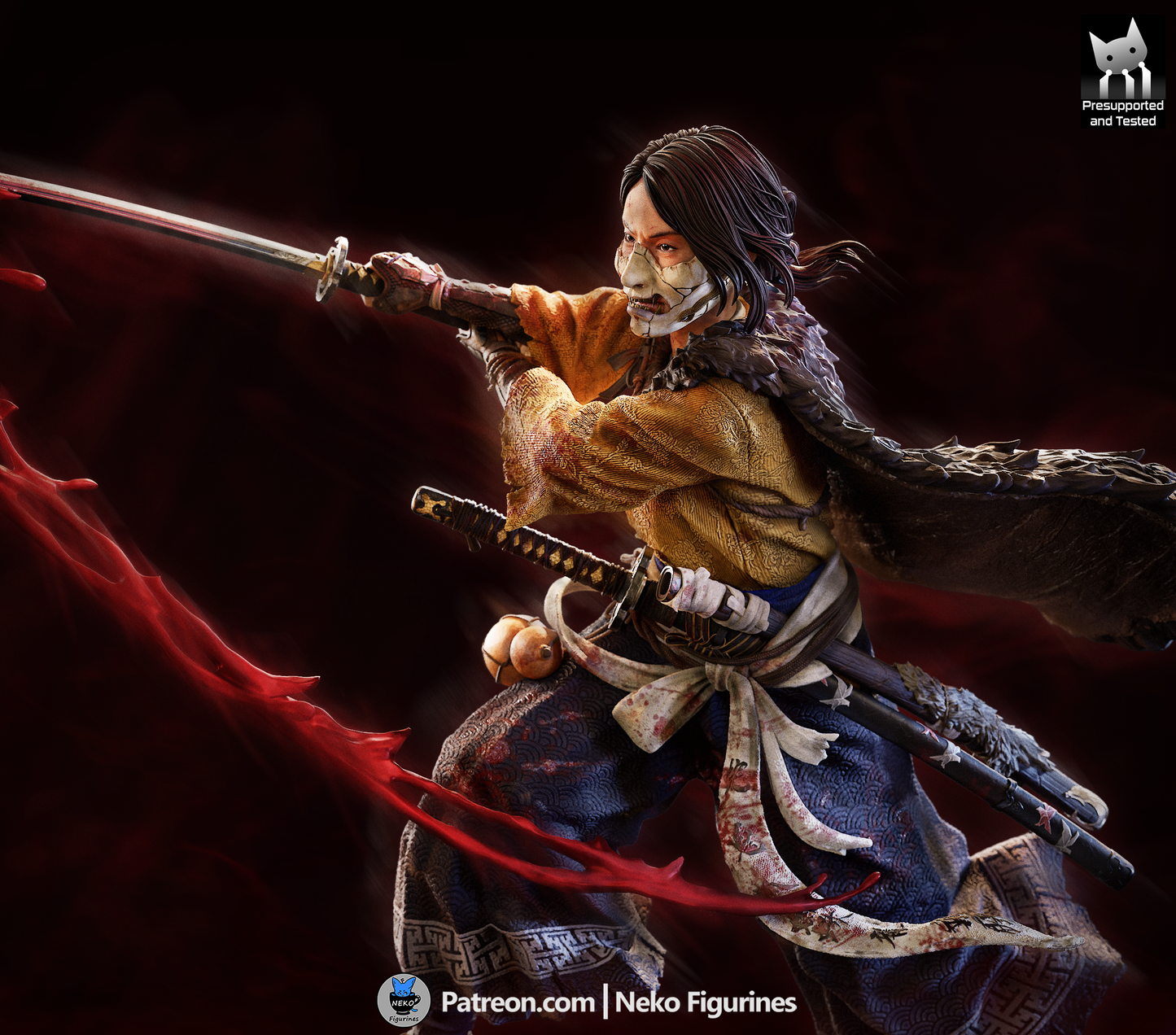 Atsu | Ghost of Yotei| Handcrafted Figure