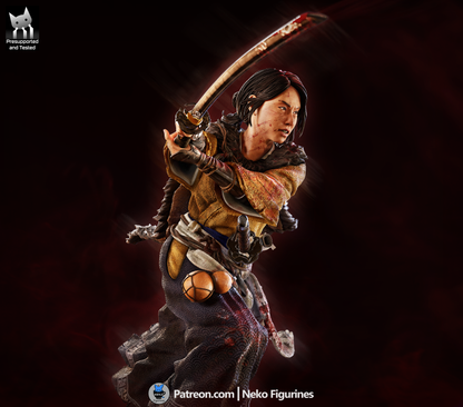 Atsu | Ghost of Yotei | Handcrafted Figure