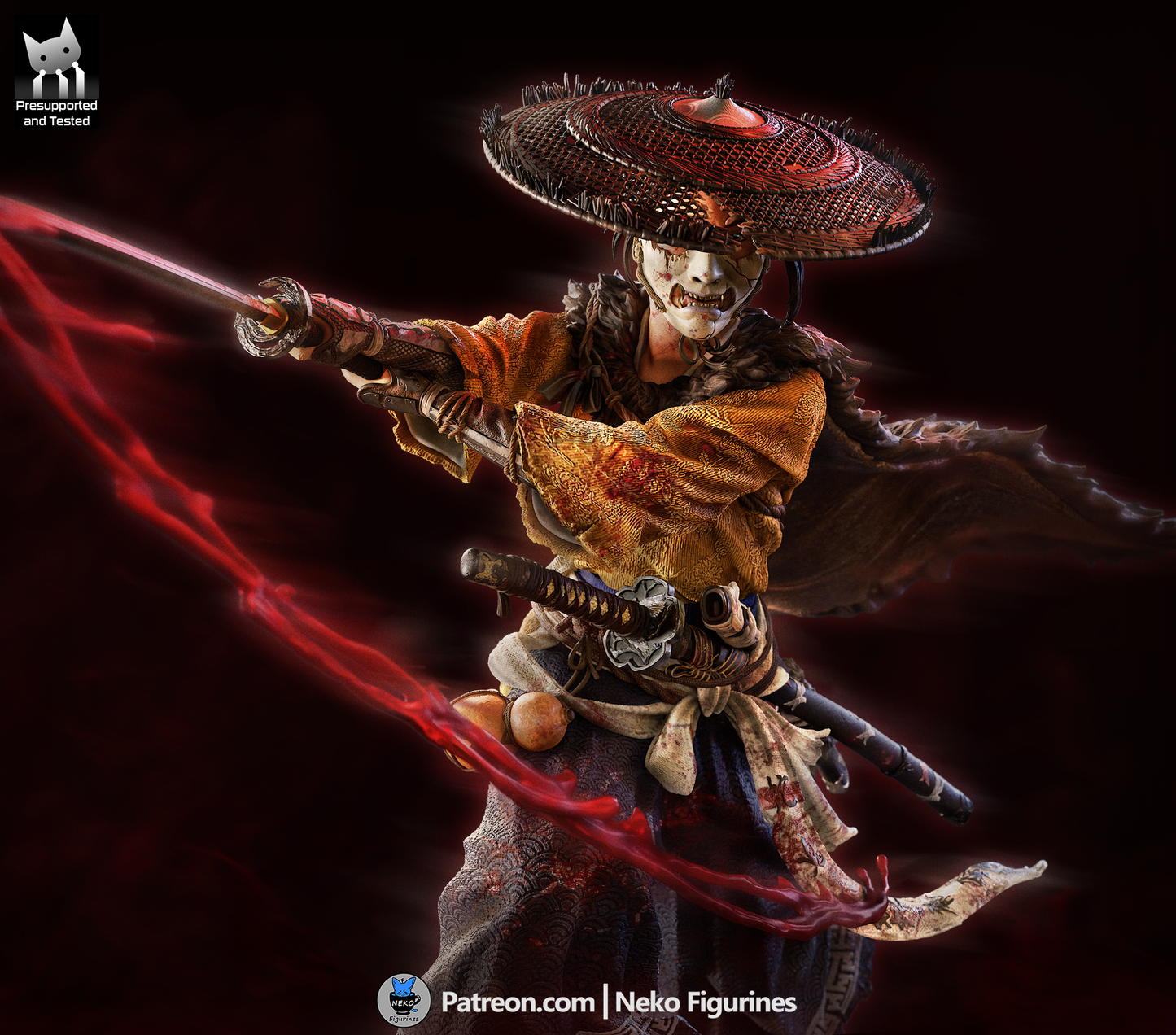 Atsu | Ghost of Yotei| Handcrafted Figure