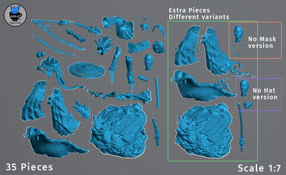 Atsu | Ghost of Yotei | Handcrafted Figure