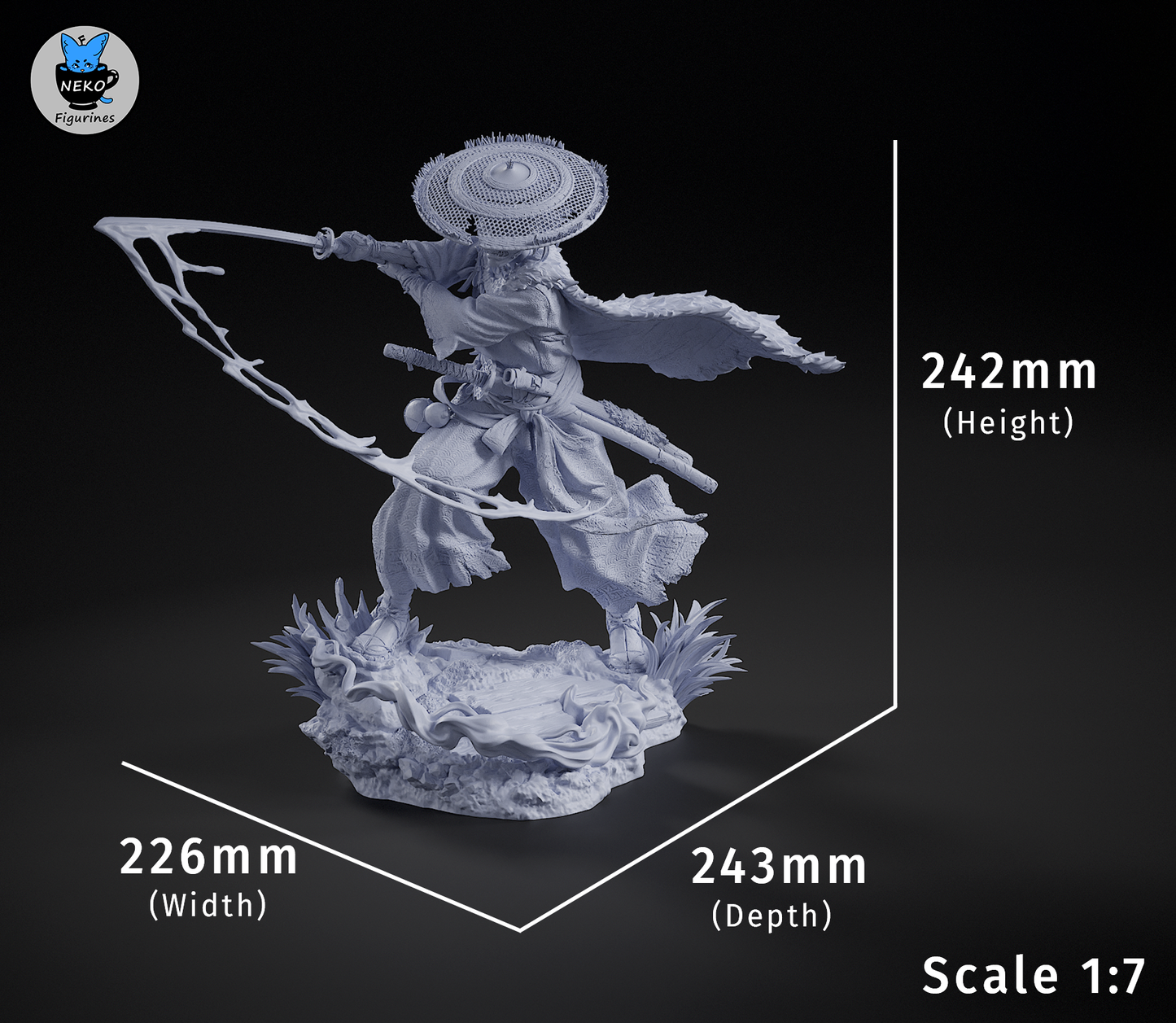 Atsu | Ghost of Yotei| Handcrafted Figure