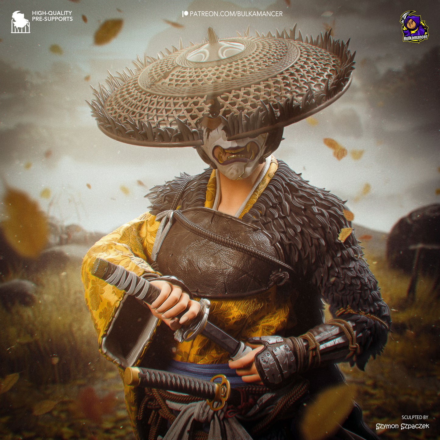 Atsu | Ghost of Yotei| Handcrafted Figure