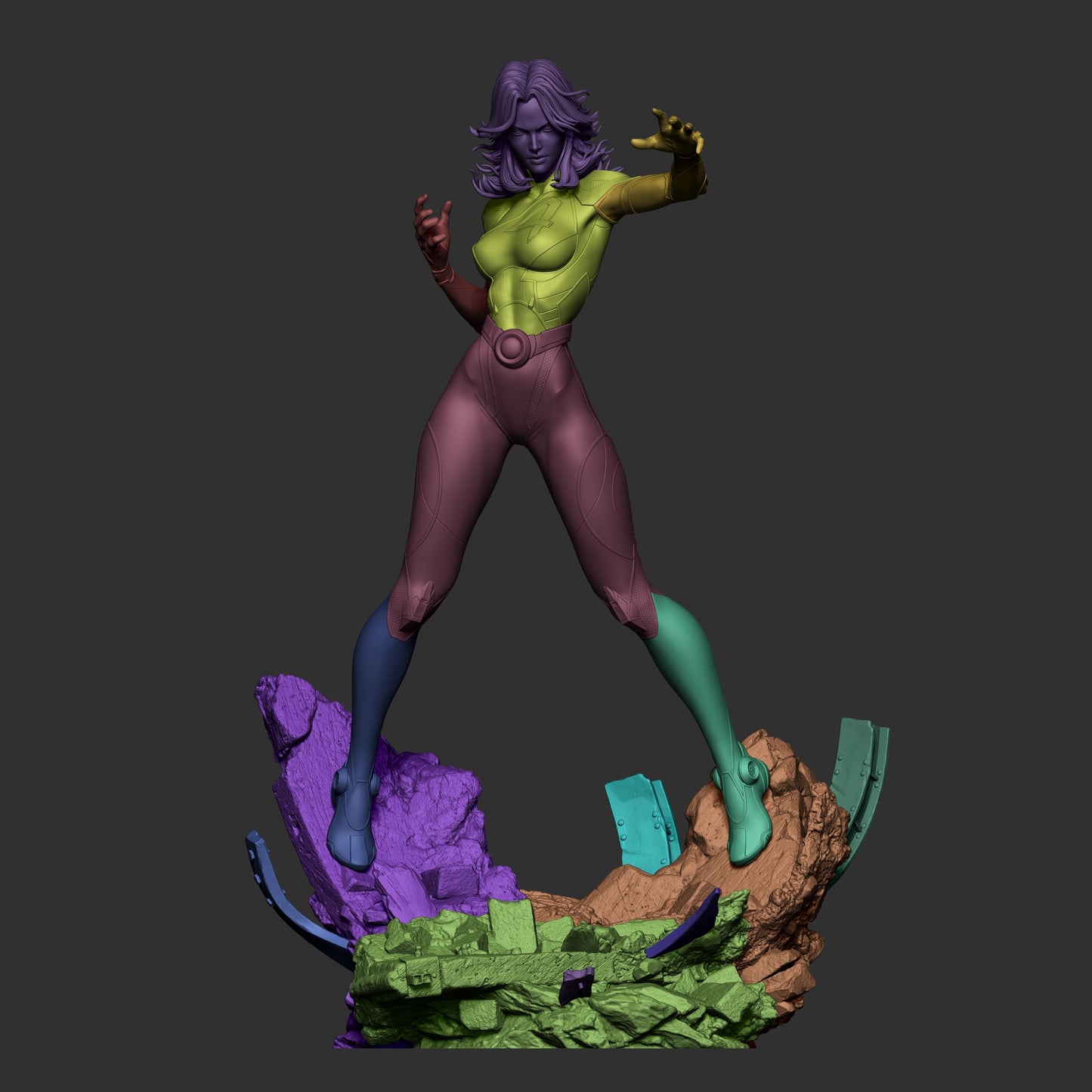 Invisible Woman | Handcrafted Figure