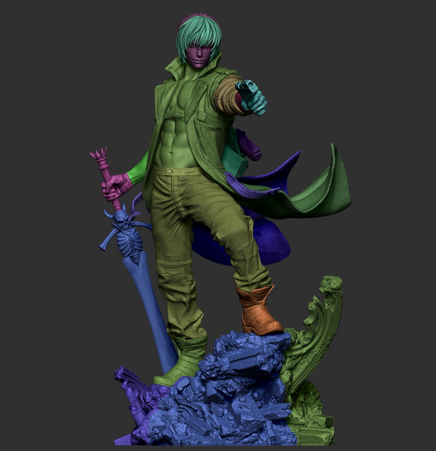 Dante | Devil May Cry 3 | Handcrafted Figure