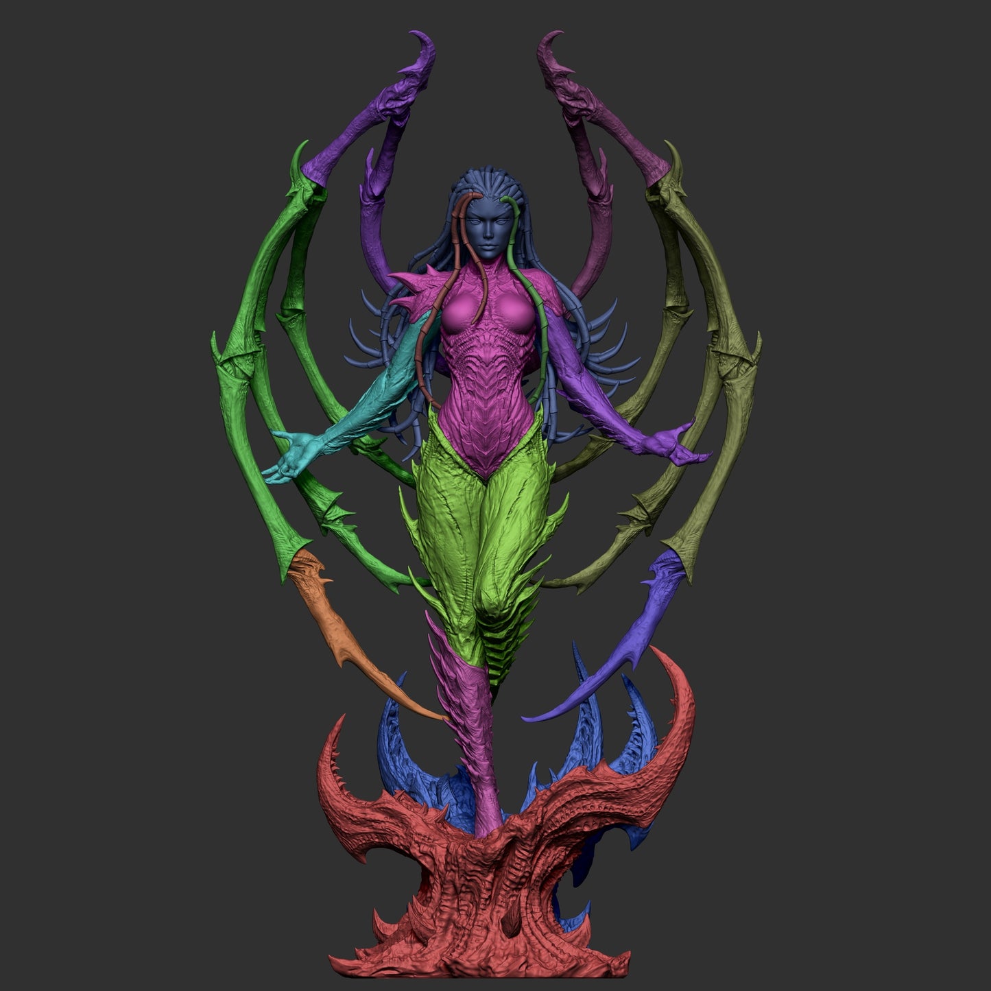 Kerrigan | Starcraft | Handcrafted Figure