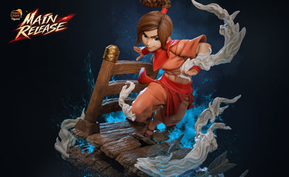 Acrobatic Fighter | Handcrafted Figure