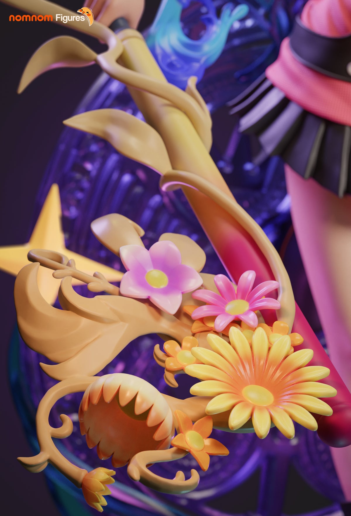 Pink-Haired Princess | Handcrafted Figure