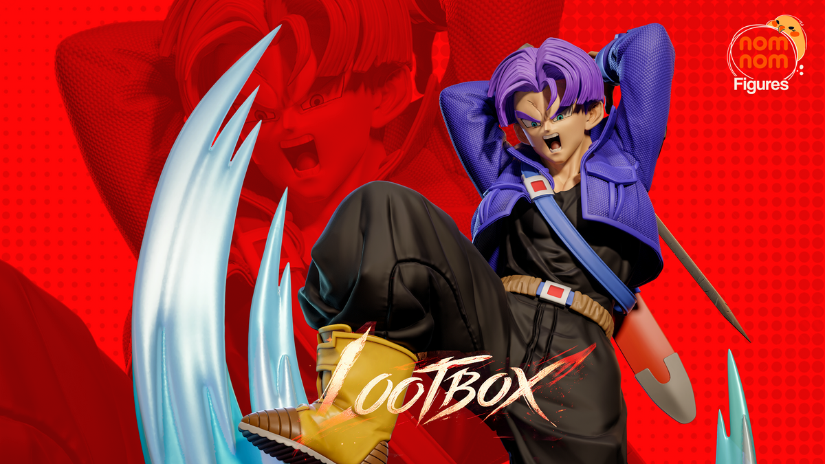Purple-Haired Swordsman | Handcrafted Figure