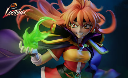 Fiery Sorceress | Handcrafted Figure