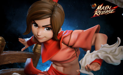 Acrobatic Fighter | Handcrafted Figure