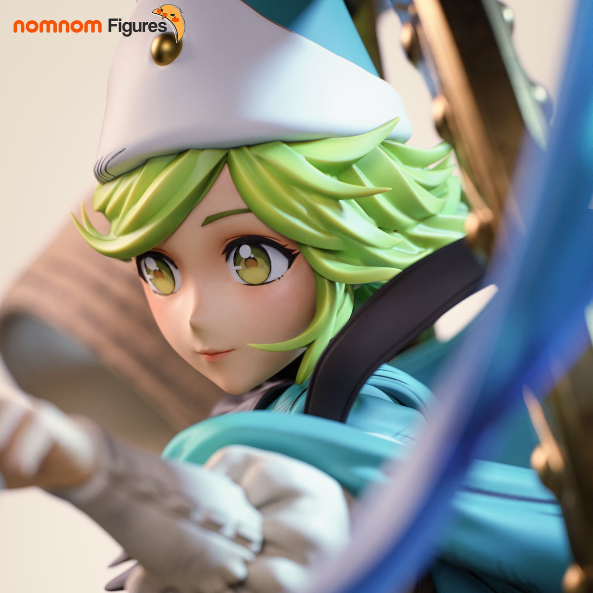 Young Apprentice Witch | Handcrafted Figure