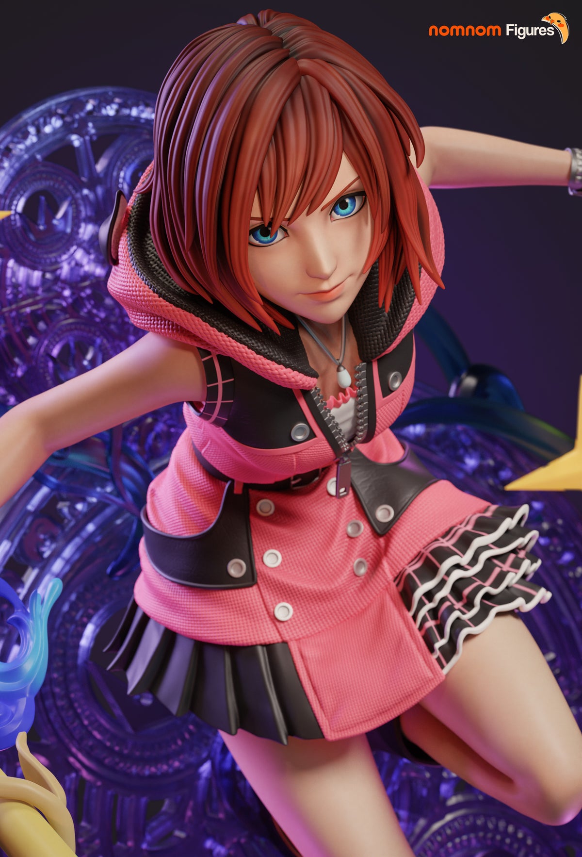 Pink-Haired Princess | Handcrafted Figure