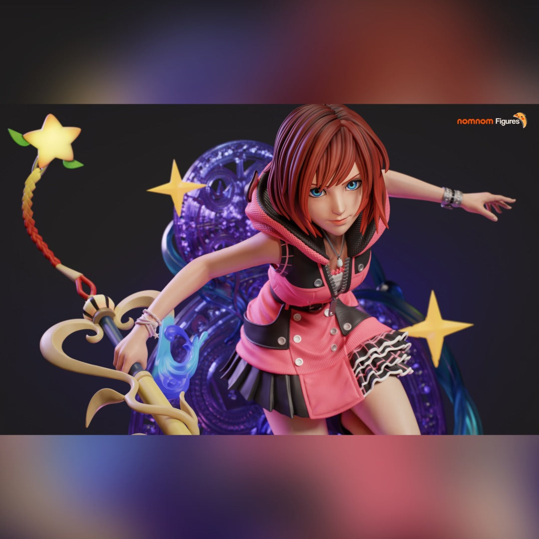 Pink-Haired Princess | Handcrafted Figure