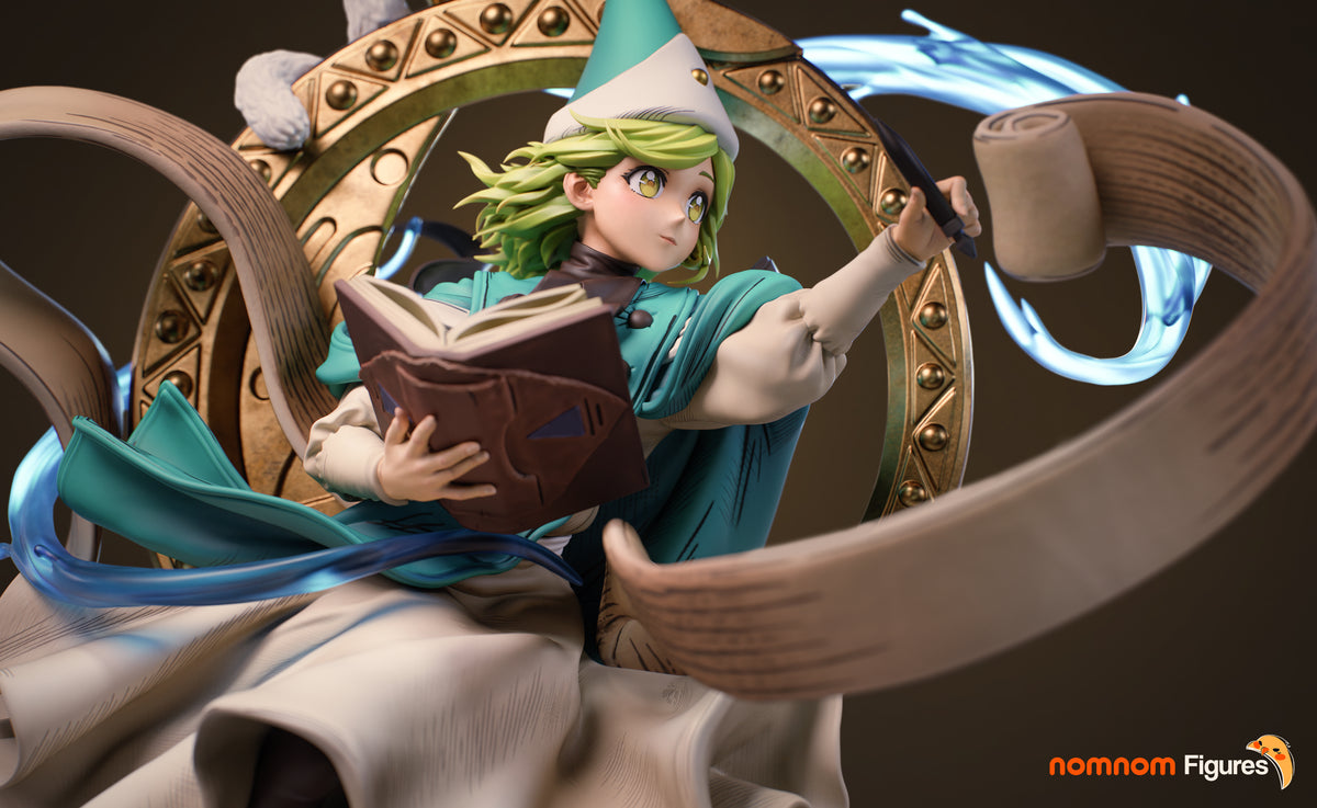 Young Apprentice Witch | Handcrafted Figure