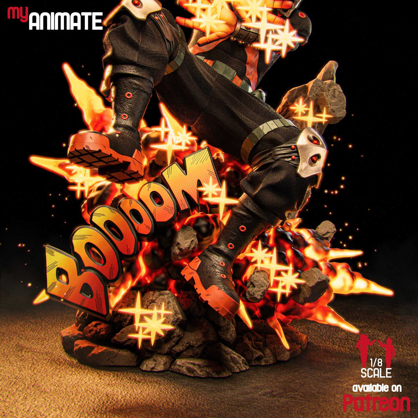 Bakugo | My Hero Academia | Handcrafted Figure