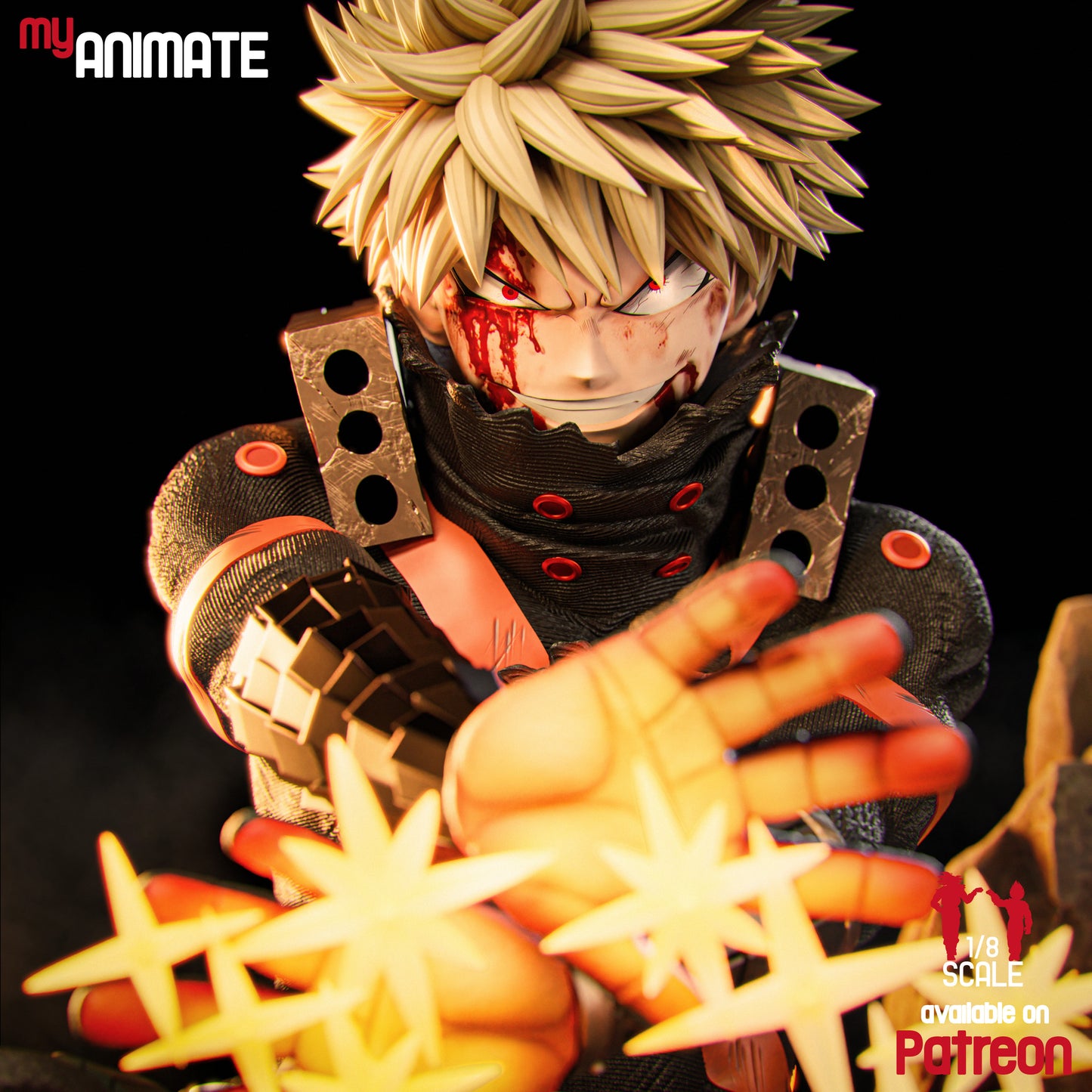 Bakugo | My Hero Academia | Handcrafted Figure