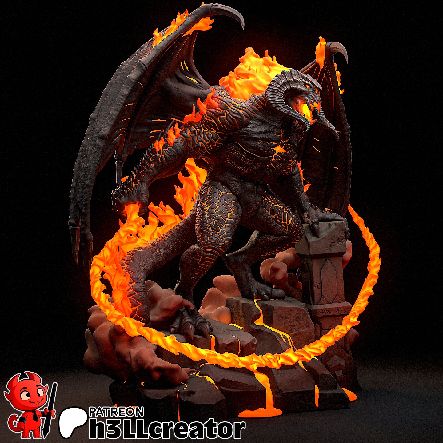 Balrog | Lord Of The Rings | Handcrafted Figure