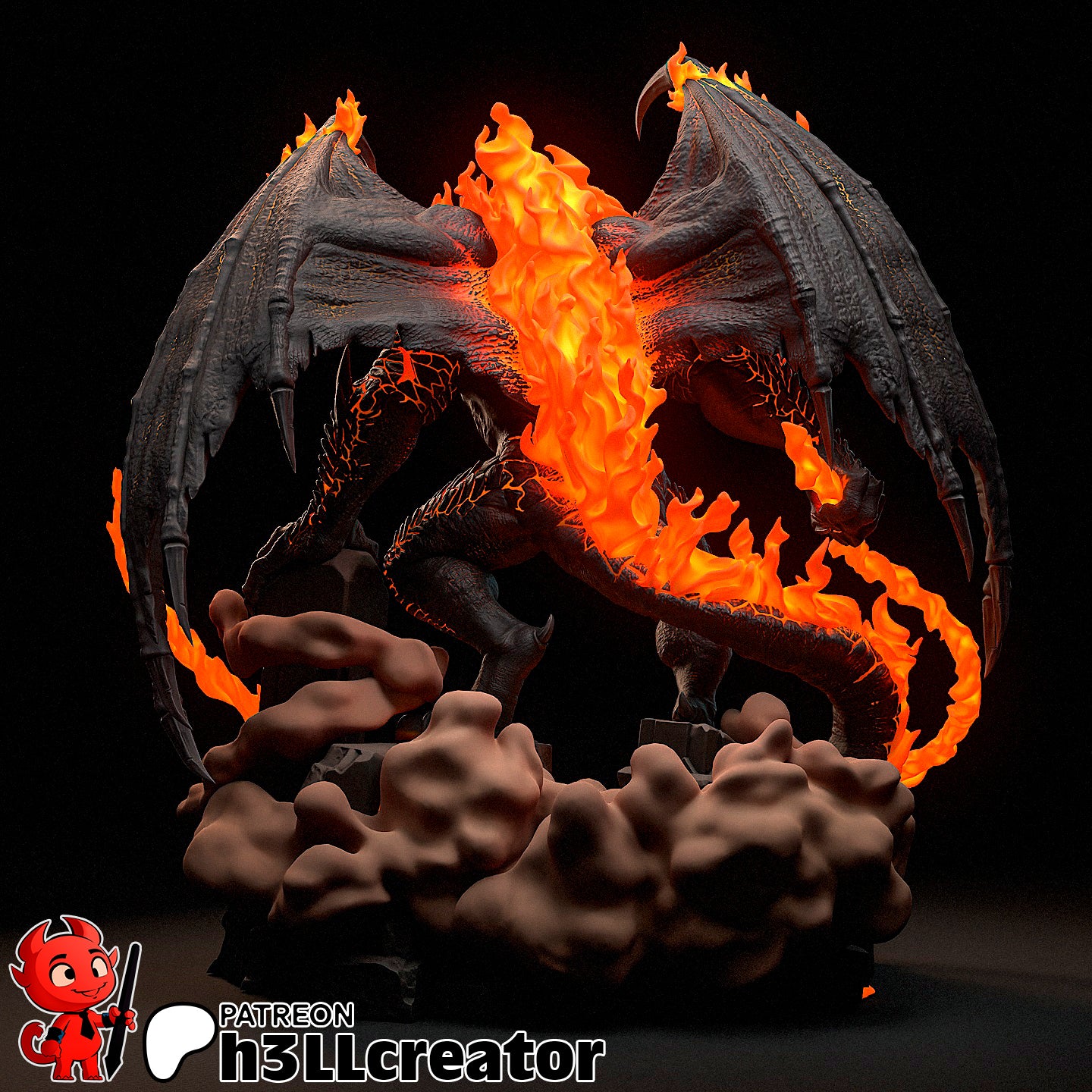 Balrog | Lord Of The Rings | Handcrafted Figure