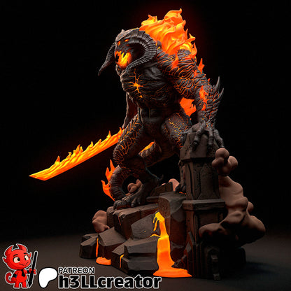 Balrog | Lord Of The Rings | Handcrafted Figure