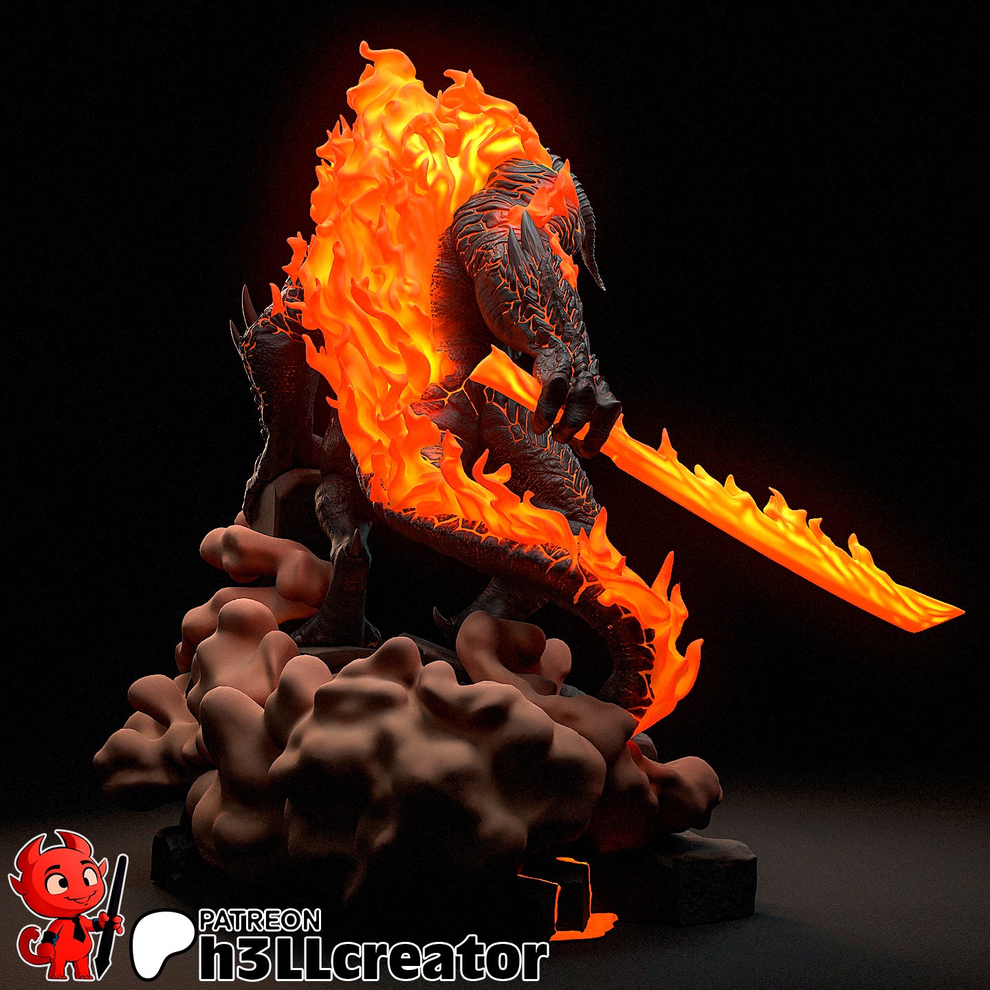 Balrog | Lord Of The Rings | Handcrafted Figure