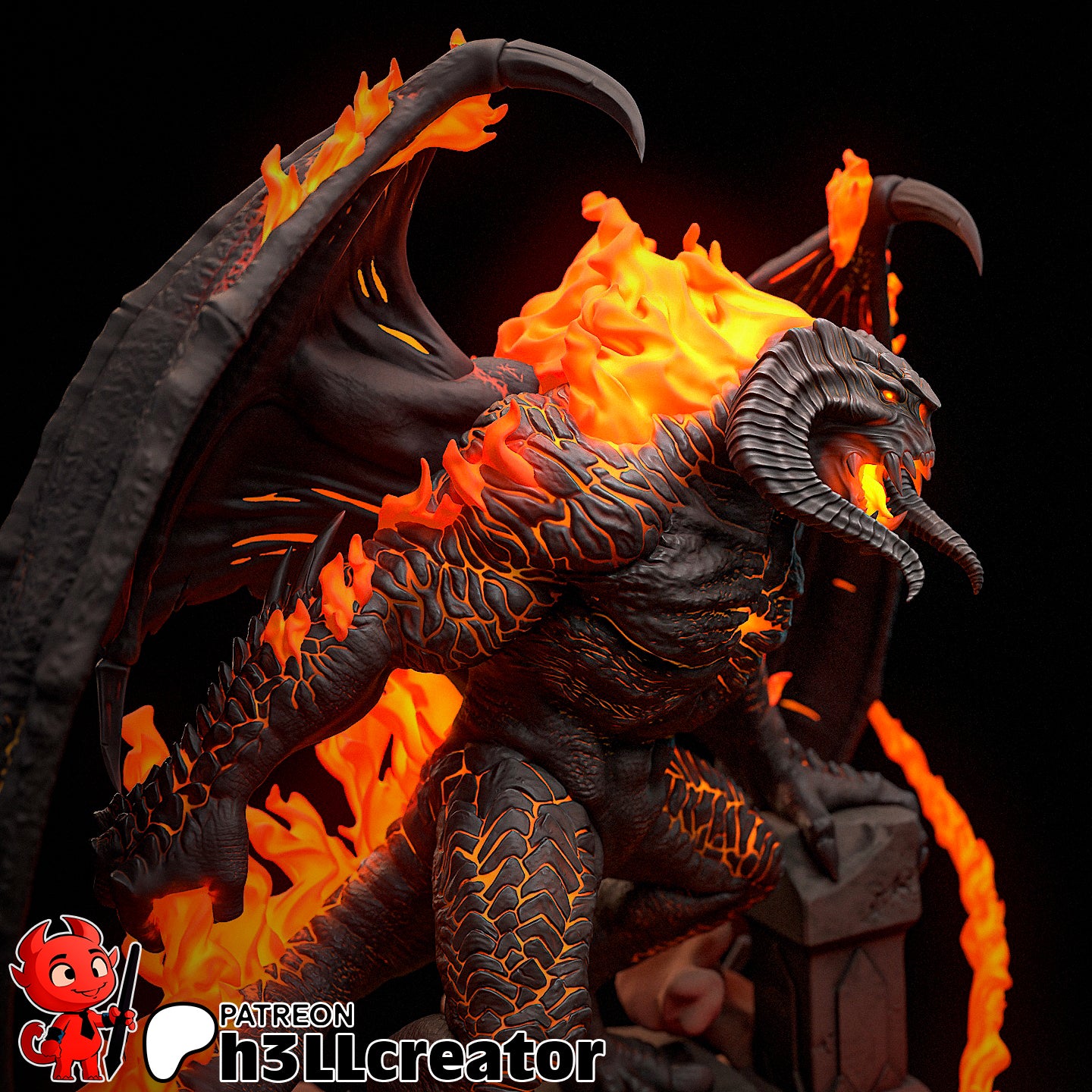 Balrog | Lord Of The Rings | Handcrafted Figure