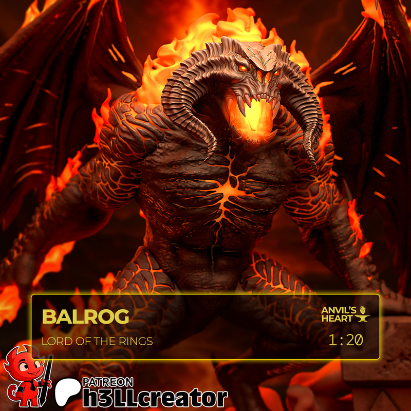 Balrog | Lord Of The Rings | Handcrafted Figure
