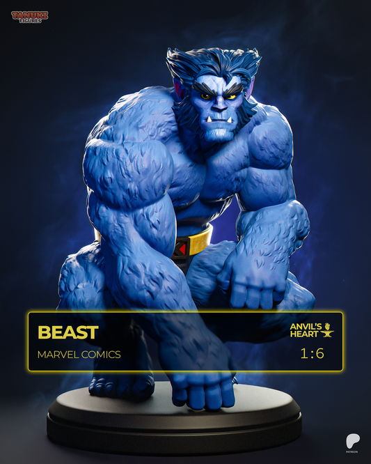 Beast | Marvel Comics | Handcrafted Figure