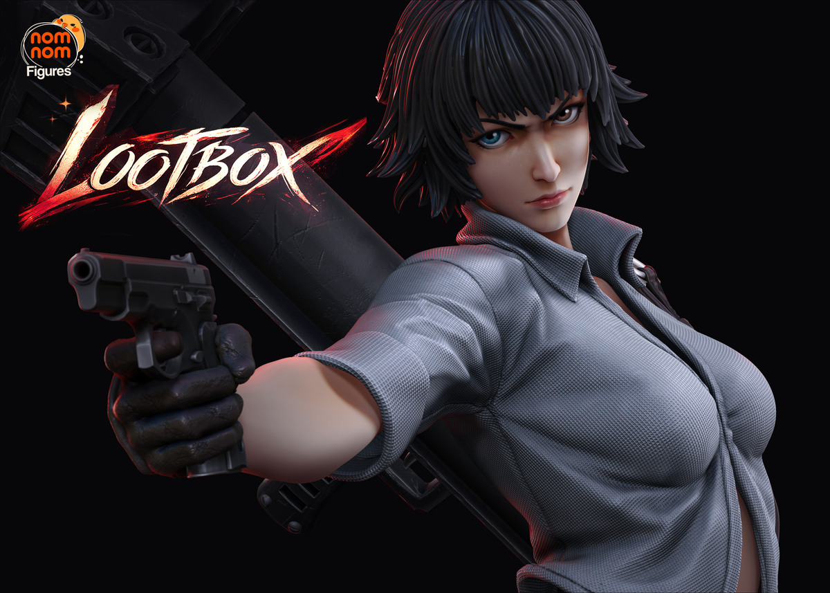 Crimson Gunslinger  | Handcrafted Figure