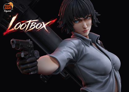 Crimson Gunslinger  | Handcrafted Figure