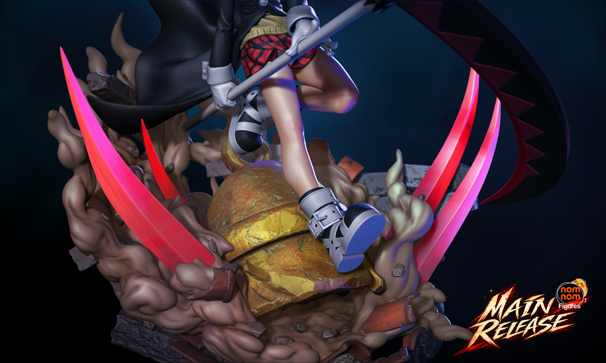 Scythe Huntress | Handcrafted Figure