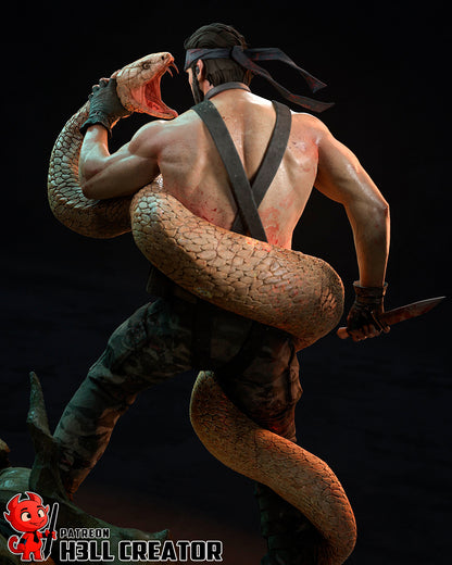 Big Boss | Metal Gear | Handcrafted Figure