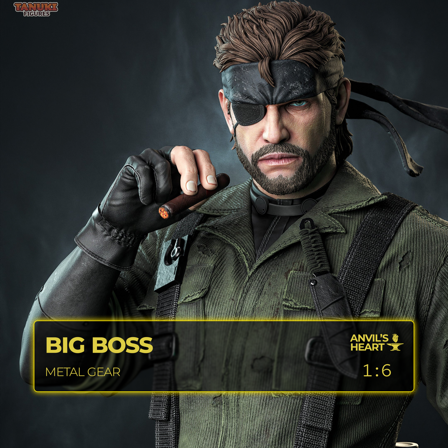 Big Boss | Metal Gear | Handcrafted Figure