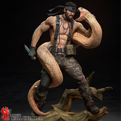 Big Boss | Metal Gear | Handcrafted Figure