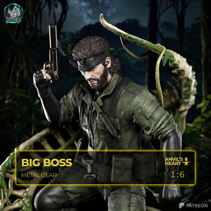 Big Boss | Metal Gear | Handcrafted Figure