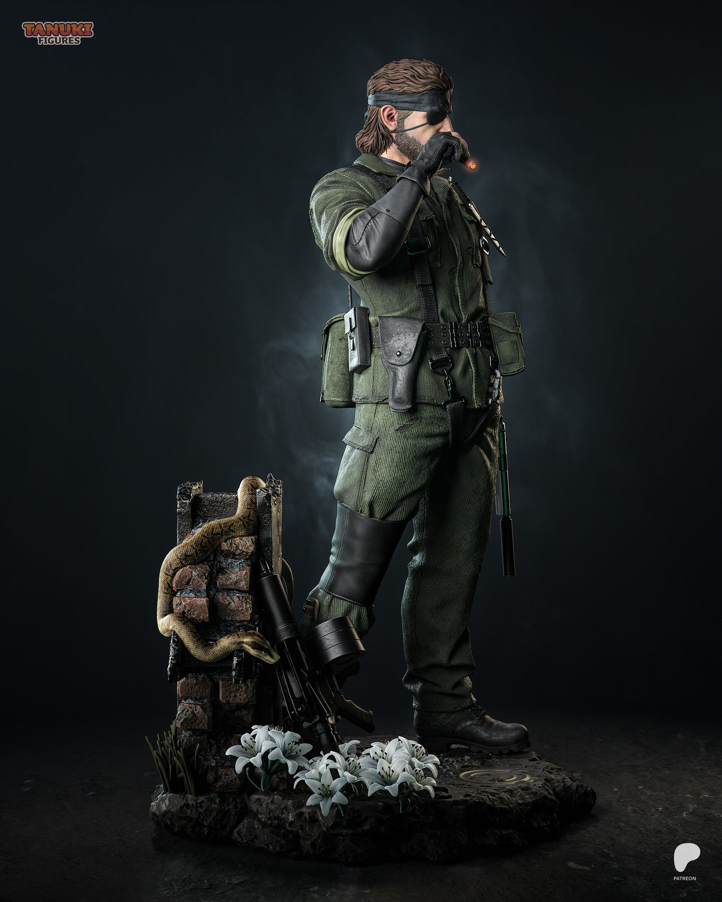 Big Boss | Metal Gear | Handcrafted Figure