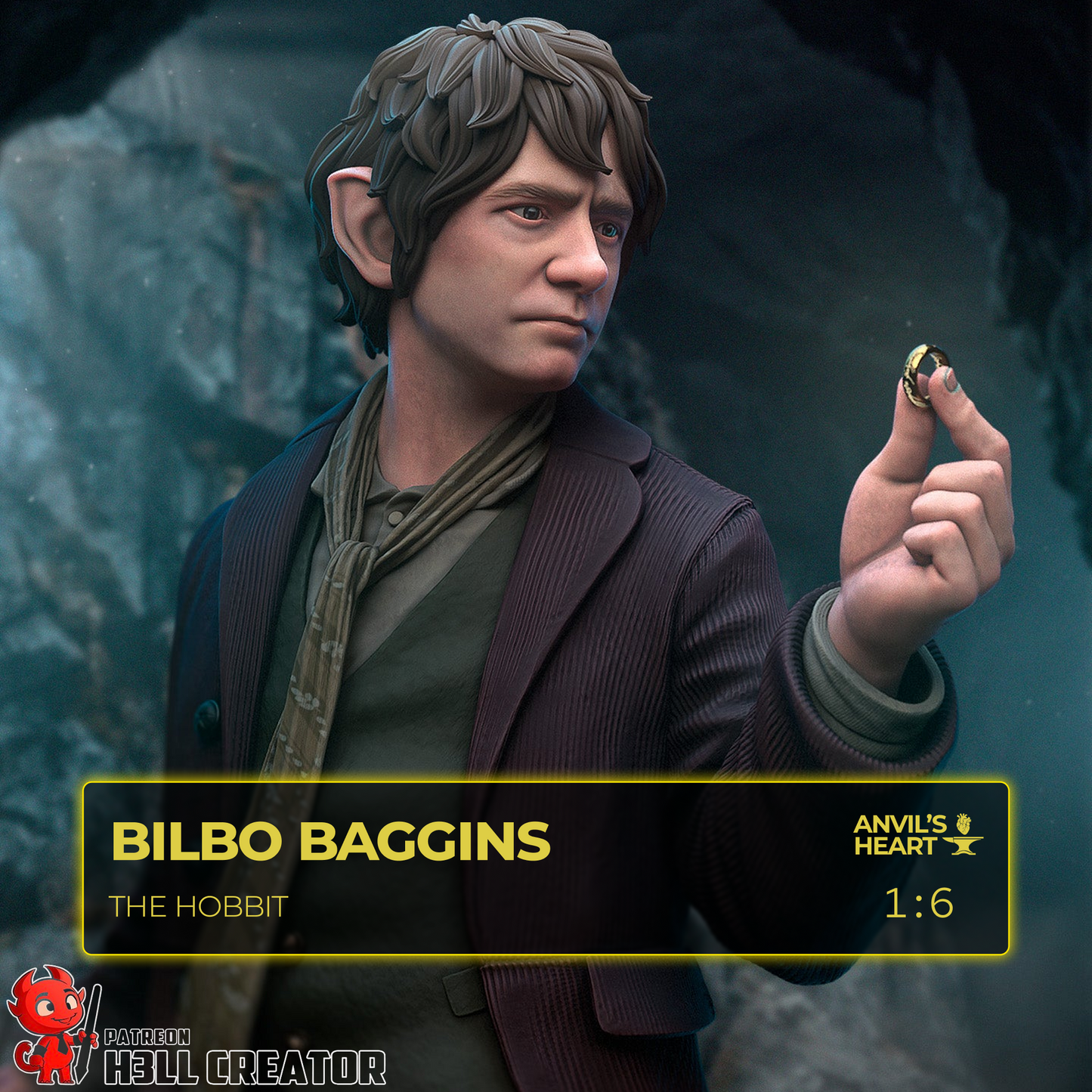 Bilbo Baggins | The Hobbit | Handcrafted Figure