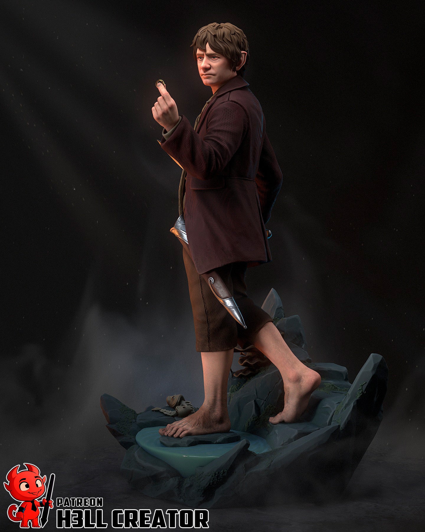 Bilbo Baggins | The Hobbit | Handcrafted Figure