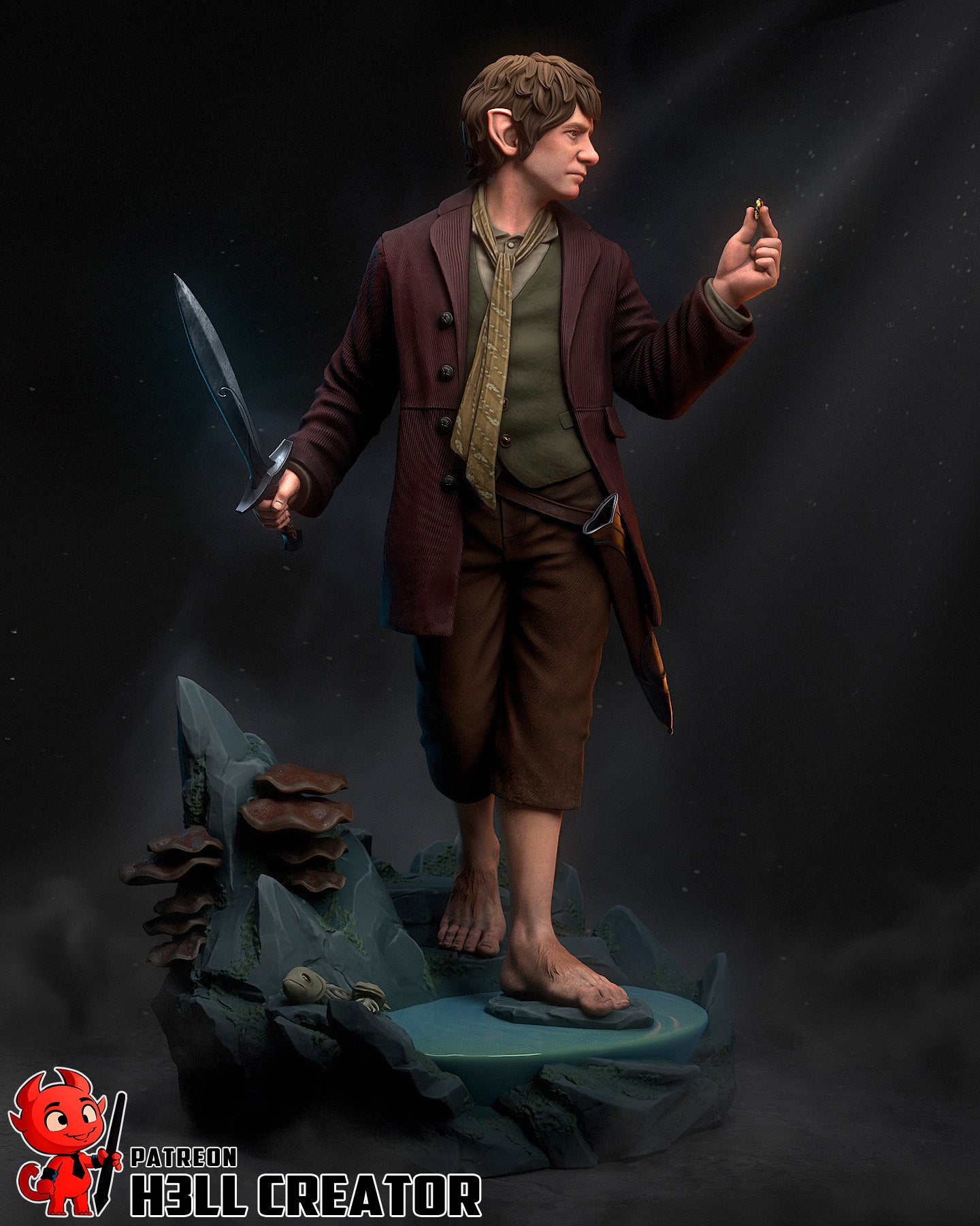 Bilbo Baggins | The Hobbit | Handcrafted Figure