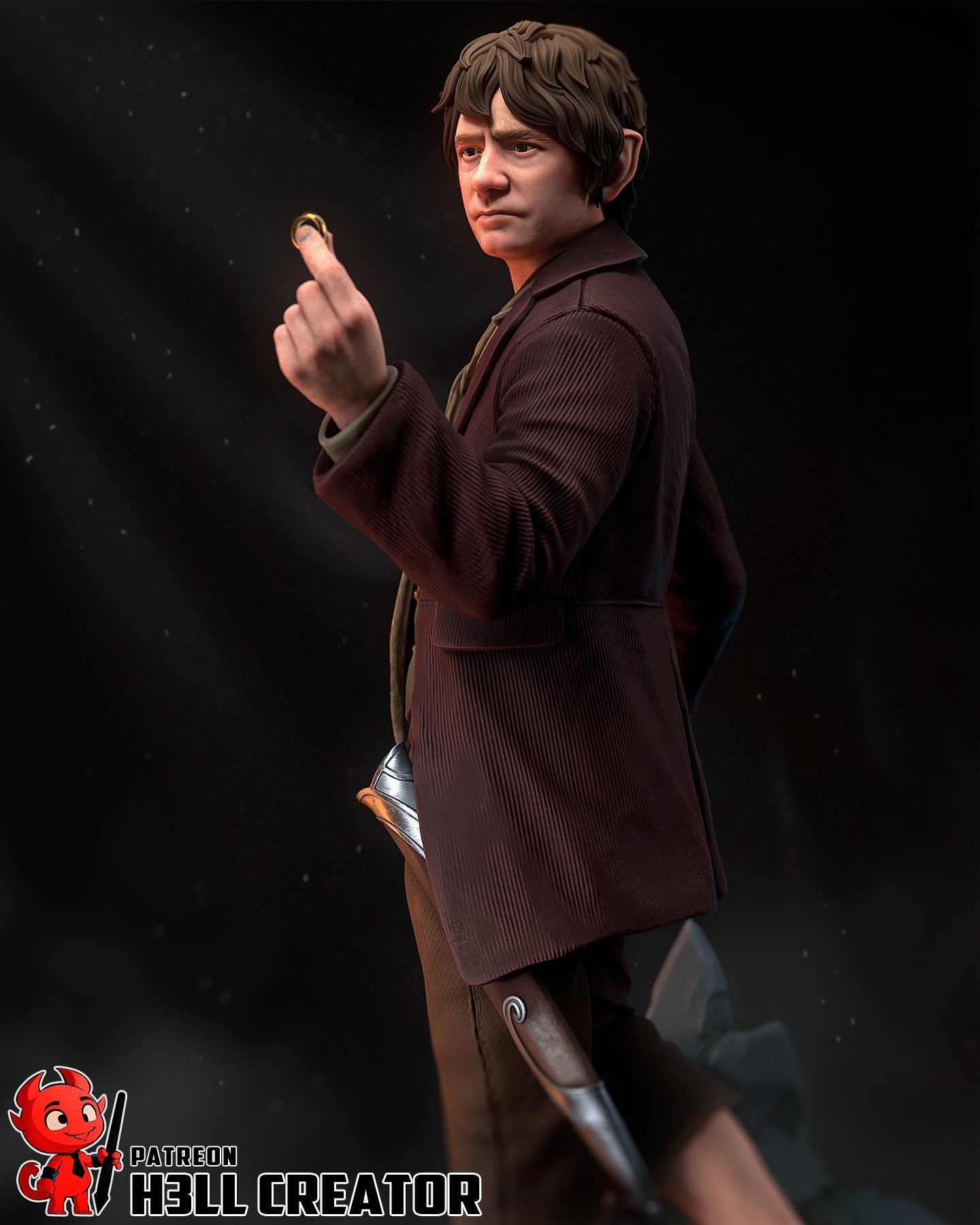 Bilbo Baggins | The Hobbit | Handcrafted Figure