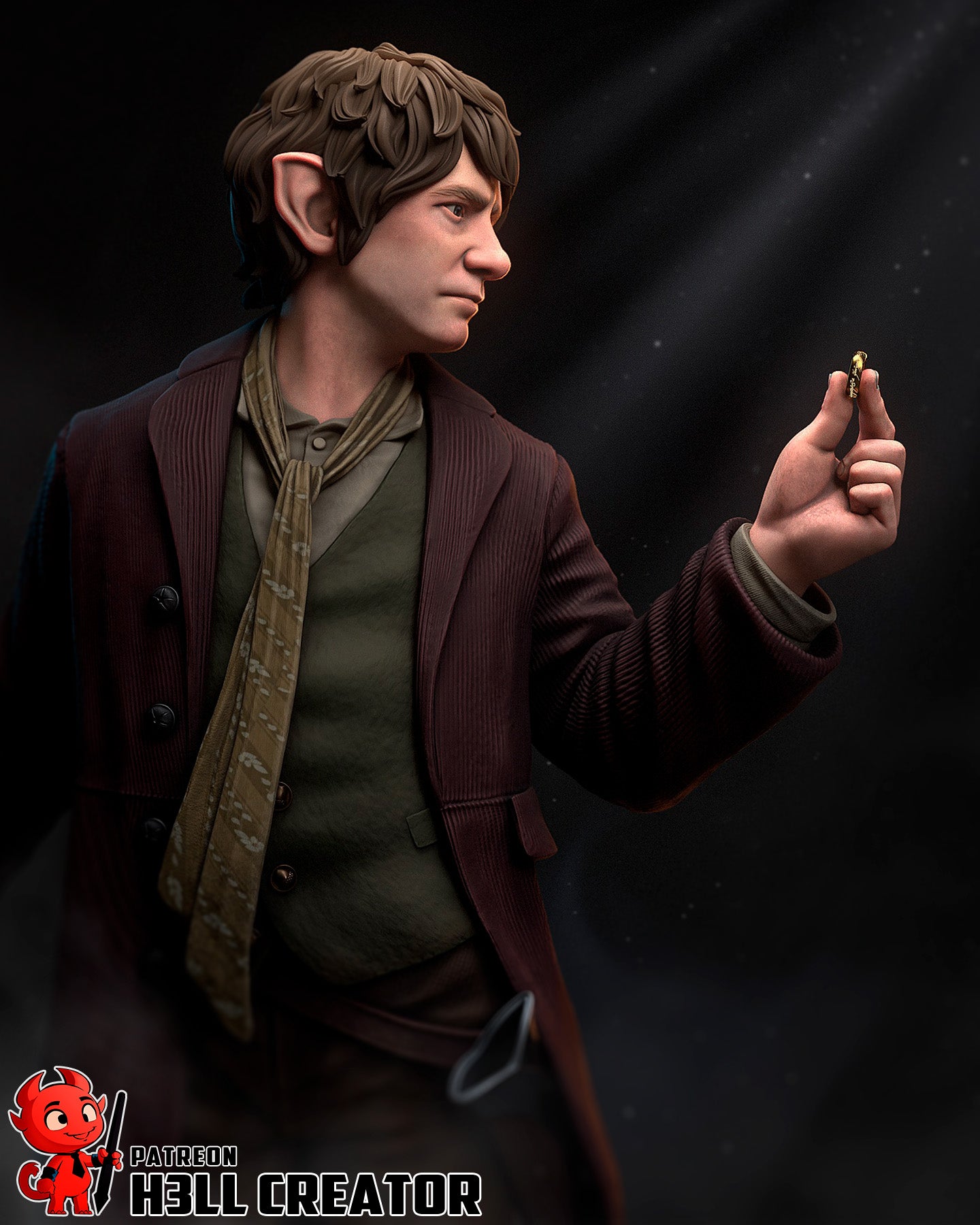 Bilbo Baggins | The Hobbit | Handcrafted Figure