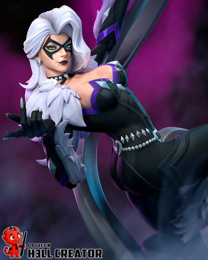 Black Cat | Handcrafted Figure