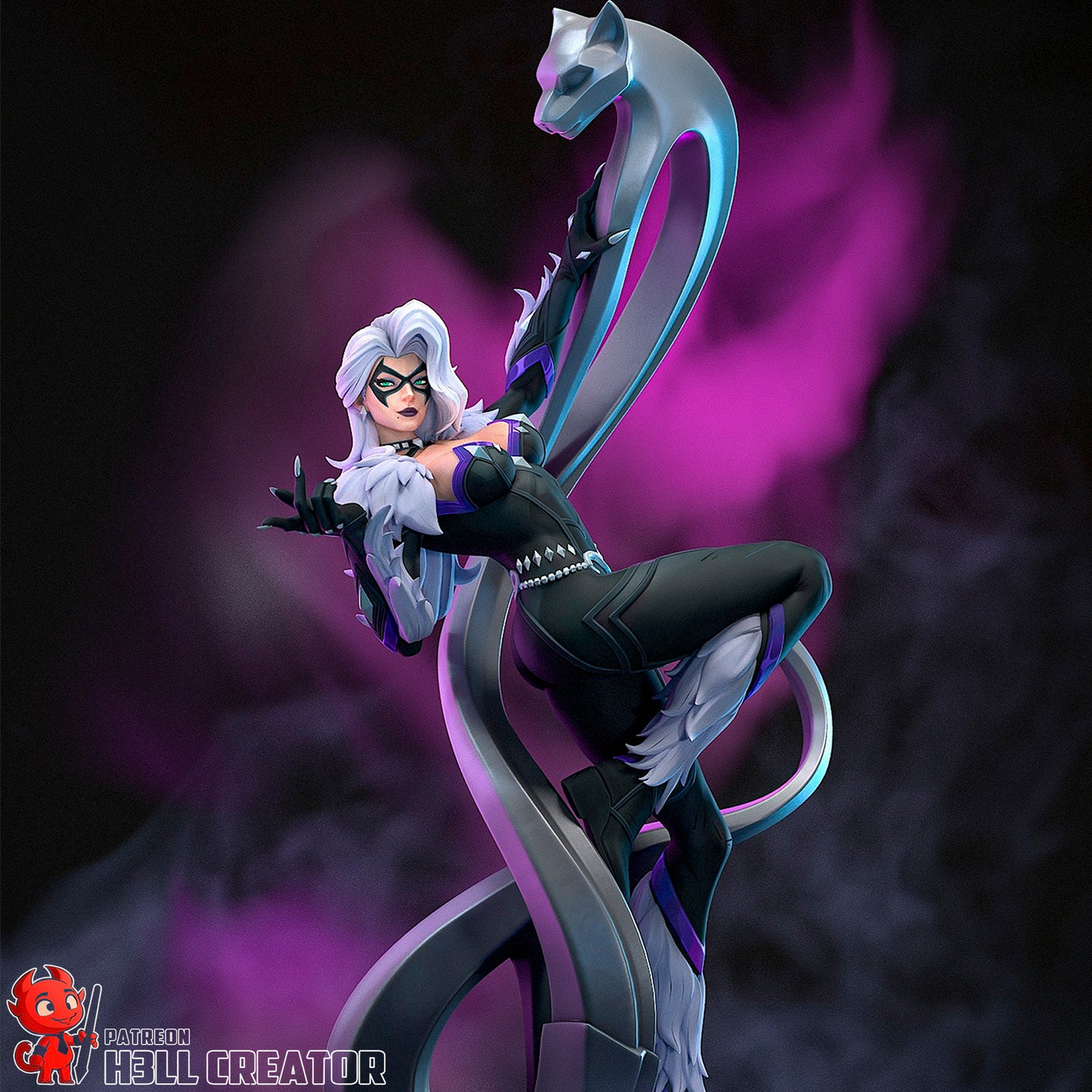 Black Cat | Handcrafted Figure