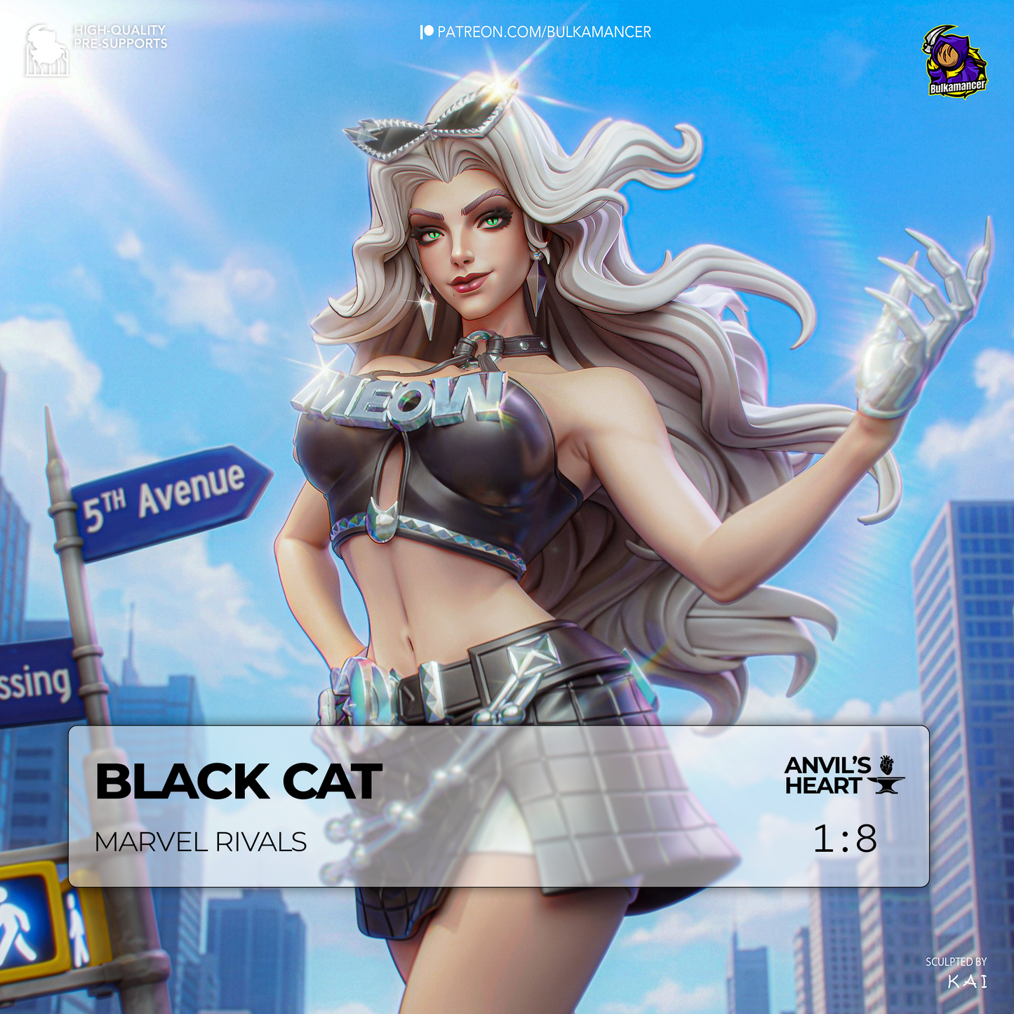 Black Cat | Handcrafted Figure